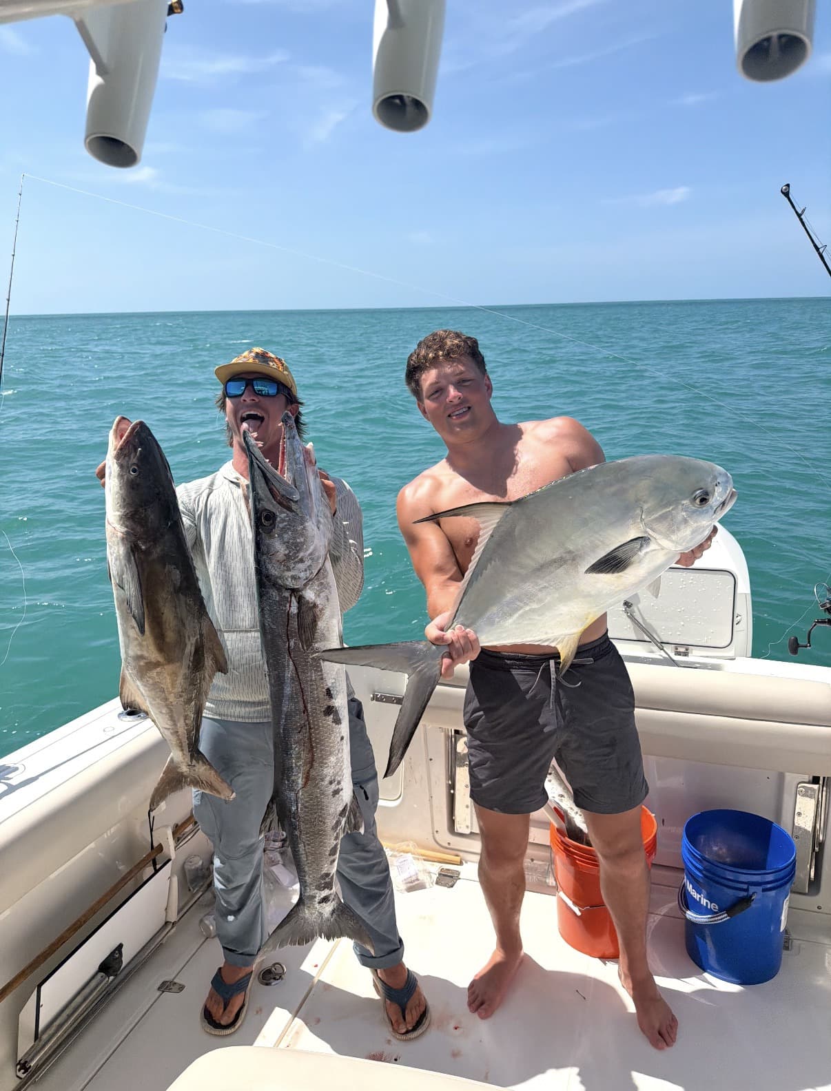 Cobia + permit double