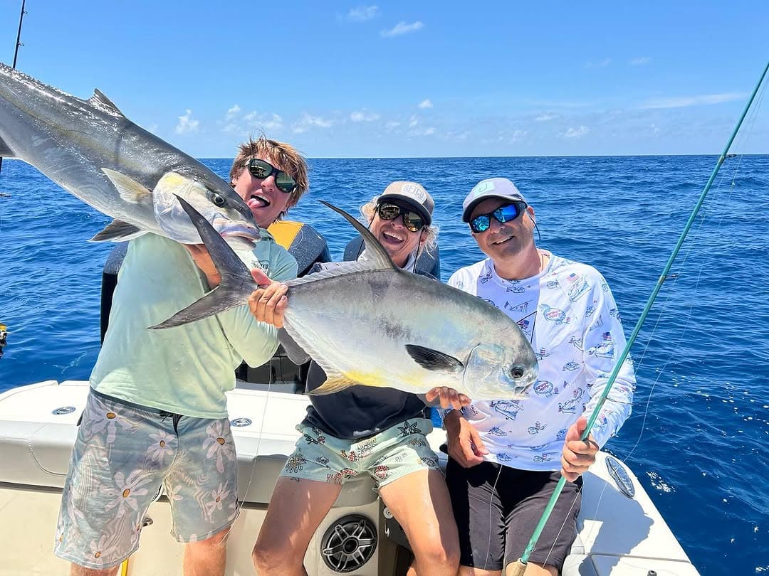Tag-team trevally day.